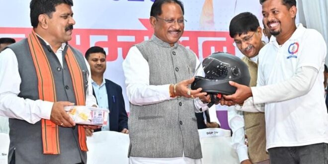 रोड सेफ्टी जागरूकता में पुलिस मितान निभाएंगे महत्वपूर्ण भूमिका – मुख्यमंत्री विष्णु देव साय