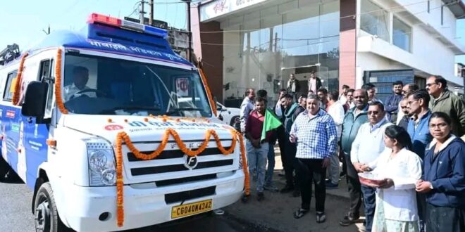 पर्यटन एवं संस्कृति मंत्री राजेश अग्रवाल ने किया मोबाइल मेडिकल यूनिट का शुभारंभ: छत्तीसगढ़ सरकार की जनसेवा में नई पहल….