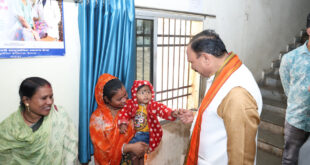 स्वास्थ्य मंत्री श्याम बिहारी जायसवाल ने किया शहरी सामुदायिक स्वास्थ्य केंद्र का निरीक्षण, व्यवस्थाओं को सुदृढ़ करने के दिए निर्देश…