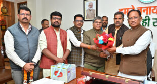 मुख्यमंत्री विष्णुदेव साय से वीर शहीद दीपक भारद्वाज स्मृति समिति के सदस्यों की सौजन्य मुलाकात….