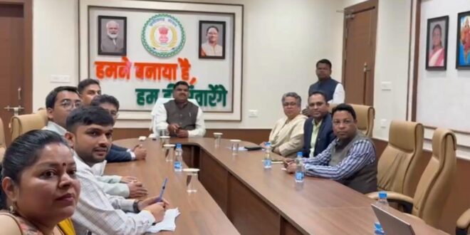 मंत्री गजेंद्र यादव ने किया विधि विभाग की नई वेबसाइट का लोकार्पण….