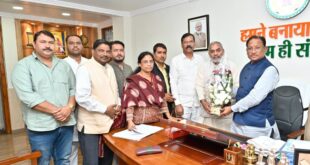 मुख्यमंत्री विष्णु देव साय से जिला साहू संघ के प्रतिनिधिमंडल की सौजन्य मुलाकात….