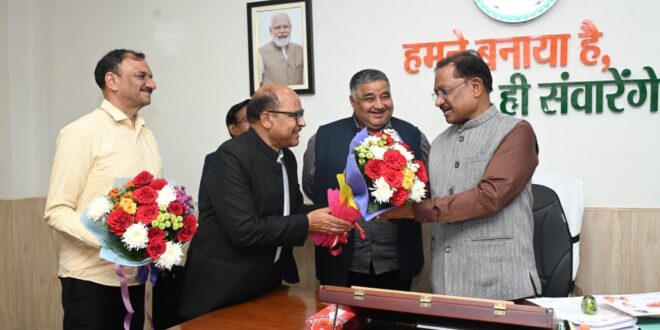 राजिम कुंभ कल्प 2026 : पर्यटन एवं संस्कृति मंत्री राजेश अग्रवाल ने मुख्यमंत्री विष्णुदेव साय को किया आमंत्रित….