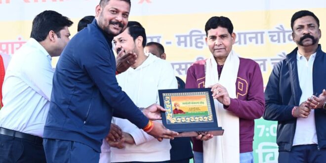 शिक्षा के साथ संस्कार का होना आवश्यक- राजस्व मंत्री टंक राम वर्मा…..