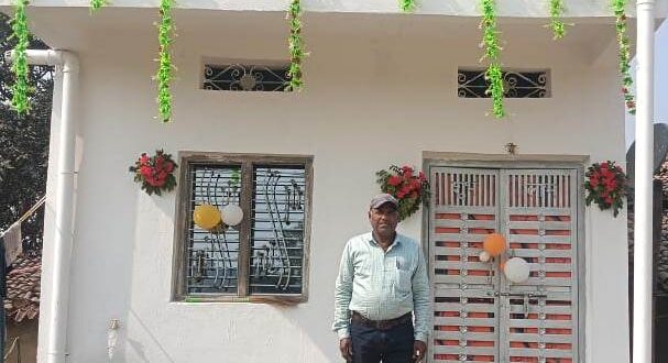 प्रधानमंत्री आवास योजना से जरूरतमंद परिवारो को मिला सुरक्षित आवास….
