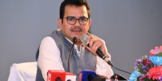 सचिव खनिज संसाधन विभाग छत्तीसगढ़ शासन पी. दयानंद की पत्रकार वार्ता….