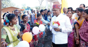 वन मंत्री केदार कश्यप ने पुसपाल में 11 करोड़ 18 लाख रूपए के विकास कार्यों की दी सौगात…..