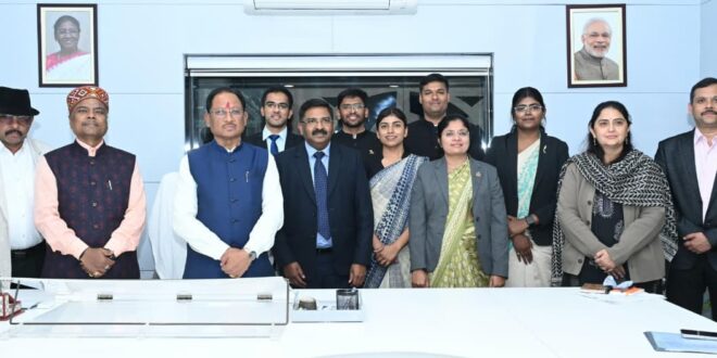 मुख्यमंत्री से भारतीय वन सेवा 2024 बैच के प्रशिक्षु अधिकारियों ने की मुलाकात….