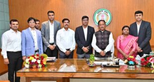 मुख्यमंत्री साय से नव नियुक्त आईएएस अधिकारियों की शिष्टाचार भेंट