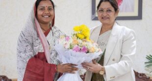 छत्तीसगढ़ मना रहा ‘महतारी गौरव वर्ष’: मंत्री श्रीमती लक्ष्मी राजवाड़े ने केन्द्रीय मंत्री श्रीमती अन्नपूर्णा देवी को दी जानकारी….