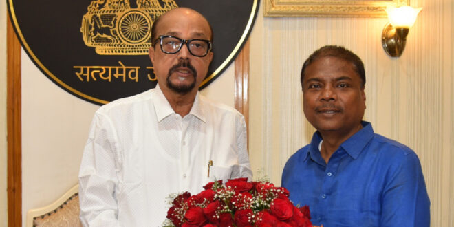 मंत्री केदार कश्यप ने राज्यपाल रमेन डेका से की सौजन्य मुलाकात, विभिन्न विषयों पर हुई चर्चा….