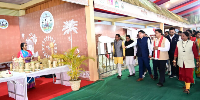 बस्तर पण्डूम 2026 की तैयारियों का उप मुख्यमंत्री विजय शर्मा ने लिया जायजा….