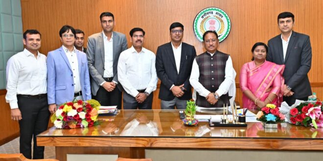 मुख्यमंत्री विष्णु देव साय से राज्य प्रशासनिक सेवा से भारतीय प्रशासनिक सेवा में नियुक्त हुए अधिकारियों ने की सौजन्य भेंट…