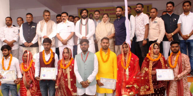 फिजूलखर्ची को छोड़कर बाबा गुरु घासीदास के बताये सादगी विवाह को गर्व के साथ अपनाने की जरूरत : केबिनेट मंत्री गुरु खुशवंत साहेब….