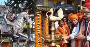 राज्यपाल रमेन डेका ने छत्रपति शिवाजी महाराज की जयंती पर किया नमन…..