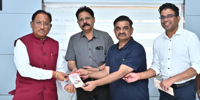 मुख्यमंत्री विष्णु देव साय से आईएमए के प्रतिनिधिमंडल ने की सौजन्य मुलाकात….