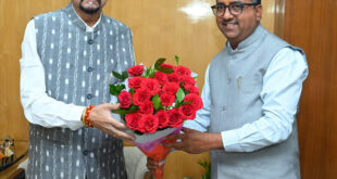 राज्यपाल डेका से अटल विश्वविद्यालय और ओपन विश्वविद्यालय के कुलपतियों की मुलाकात, शैक्षणिक विषयों पर हुई चर्चा…..