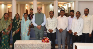 राज्यपाल के गोद ग्राम पंचायत बिजली के ग्रामीणों ने किया लोकभवन का भ्रमण….