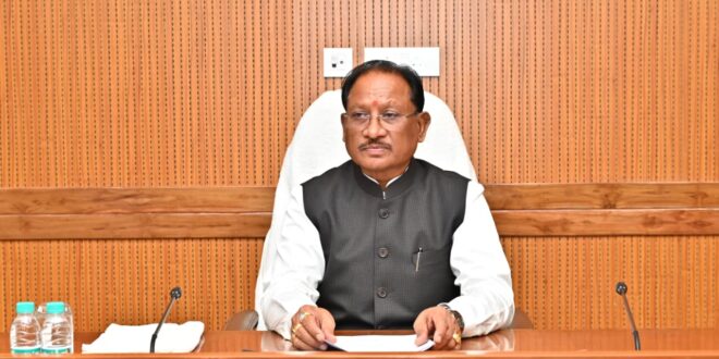 मुख्यमंत्री विष्णु देव साय की अध्यक्षता में आज यहाँ विधानसभा परिसर स्थित सभाकक्ष में मंत्री परिषद की बैठक….