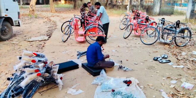 दिव्यांगजनों हेतु निःशुल्क कृत्रिम अंग एवं सहायक उपकरण वितरण शिविर 20-22 फरवरी तक….