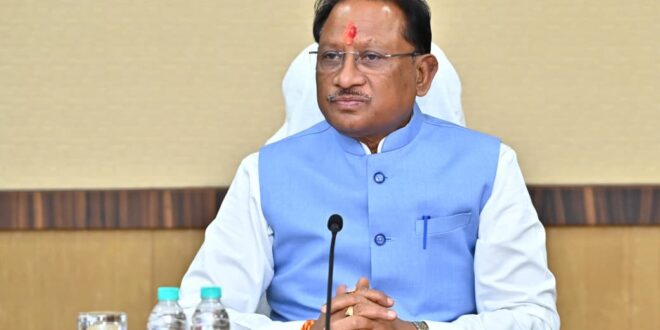 मुख्यमंत्री विष्णु देव साय की अध्यक्षता में मंत्रालय, महानदी भवन में कैबिनेट की बैठक….