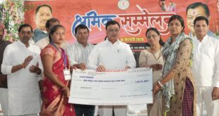 श्रमिकों का सशक्तिकरण ही समृद्ध और विकसित छत्तीसगढ़ की आधारशिला- श्रम मंत्री लखन लाल देवांगन….