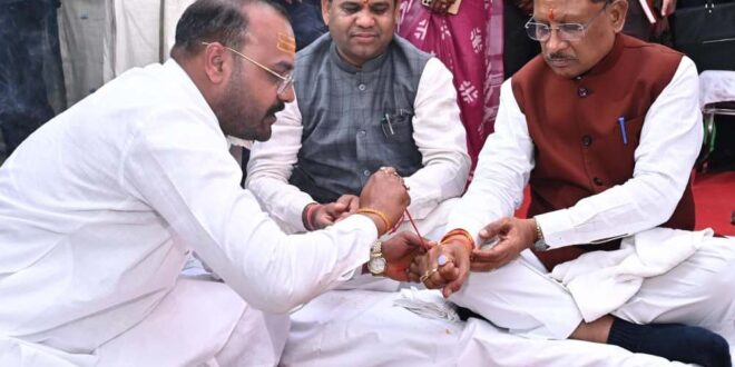 स्वस्थ समाज ही समृद्ध राज्य की नींव : मुख्यमंत्री विष्णु देव साय….