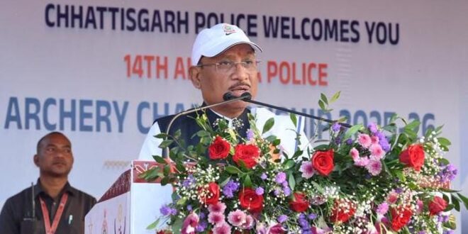 खेल अधोसंरचना को मिशन मोड में विकसित कर रही सरकार – मुख्यमंत्री विष्णु देव साय….