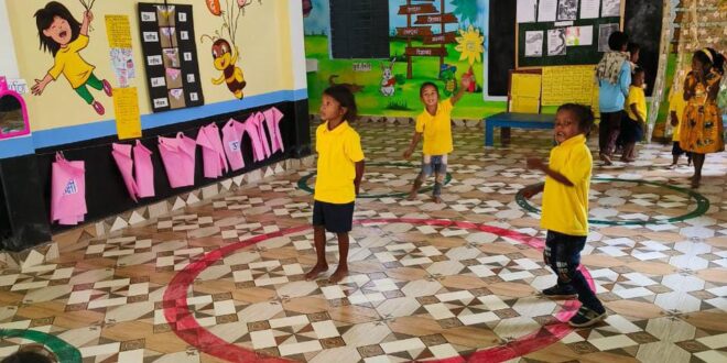 नन्हे कदम, सशक्त भारत आंगनबाड़ी केंद्रों का राष्ट्रीय रूपांतरण: शिक्षा, पोषण, सुरक्षा और रोजगार का समन्वित मॉडल….