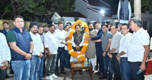 मुख्यमंत्री से छत्तीसगढ़ रियल एस्टेट वेलफेयर एसोसिएशन के प्रतिनिधिमंडल ने की मुलाकात….