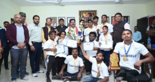 उप मुख्यमंत्री विजय शर्मा से उत्कृष्ट प्रदर्शन करने वाले खिलाड़ियों ने की सौजन्य मुलाकात: राज्यस्तरीय पैरा एथलेटिक्स प्रतियोगिता में कबीरधाम जिला के खिलाड़ियों का रहा दबदबा…..