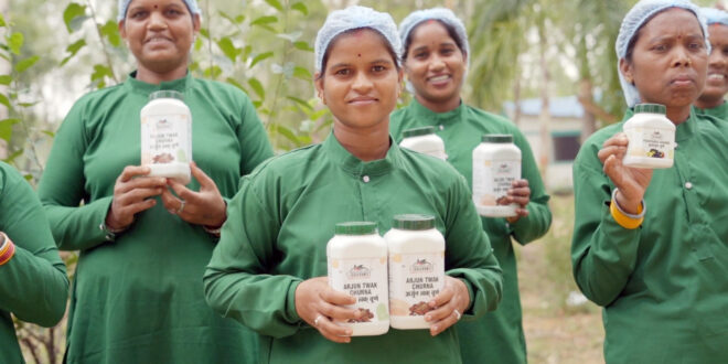 एलोवेरा आधारित पर्सनल केयर उत्पादों से पहचान बना रहा दुगली का वन धन विकास केंद्र….