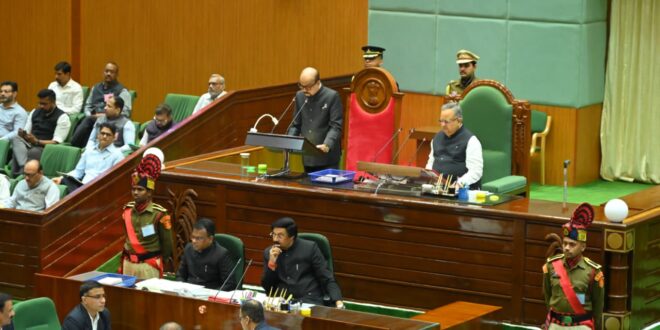 राज्यपाल रमेन डेका ने छत्तीसगढ की 6 वीं विधानसभा के अष्टम् सत्र को संबोधित किया….