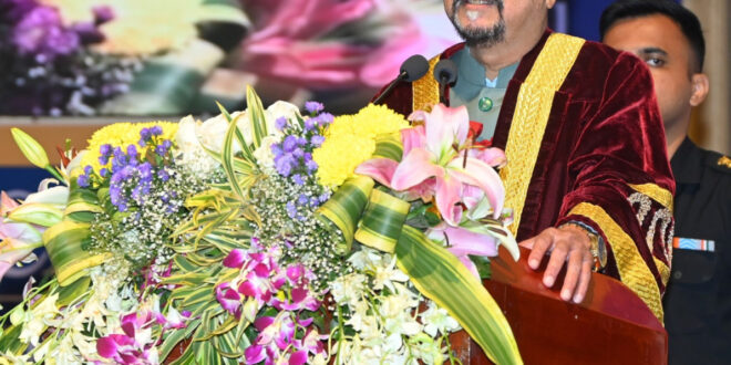 शिक्षा का मूल उद्देश्य केवल आजीविका प्राप्त करना नहीं बल्कि ज्ञान और बुद्धिमत्ता प्राप्त कर पूरे समाज का विकास होना चाहिए- राज्यपाल रमेन डेका….