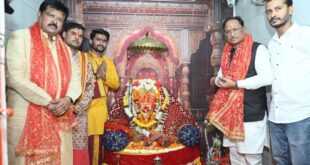 मुख्यमंत्री विष्णुदेव साय ने चंदखुरी में माता कौशल्या एवं भगवान श्रीराम के किए दर्शन: प्रदेश की सुख-समृद्धि की कामना की….