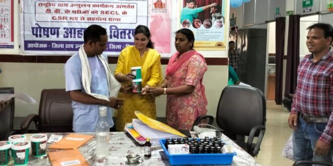 टीबी मरीजों के लिए पोषण किट बनी संजीवनी, उपचार में मिल रही नई मजबूती….