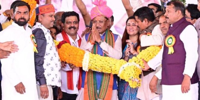 संत महात्माओं की पुण्य धरा और प्रभु श्रीराम के ननिहाल को विकसित और समृद्ध बनाने संकल्पित है हमारी सरकार : मुख्यमंत्री विष्णु देव साय…