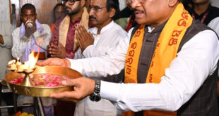 मुख्यमंत्री विष्णु देव साय ने जगन्नाथ मंदिर में की पूजा-अर्चना….
