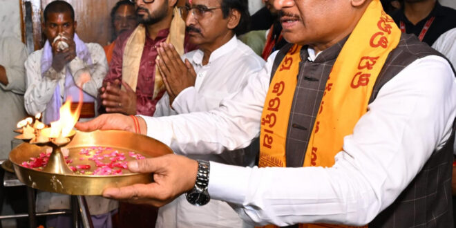 मुख्यमंत्री विष्णु देव साय ने जगन्नाथ मंदिर में की पूजा-अर्चना….