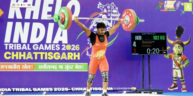 आर्थिक चुनौतियों को मात देकर वेटलिफ्टिंग में पहचान बना रहे झारखंड के बाबूलाल हेम्ब्रम….