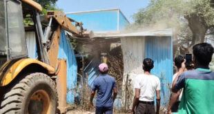 जिला प्रशासन द्वारा अतिक्रमण हटाने की गई कार्रवाई की गई, ग्राम समोदा में हटाया गया अवैध कब्जा….