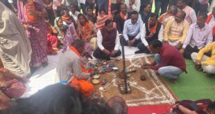 कृषि मंत्री राम विचार नेताम ने धोन्धा प्रतापपुर में किया कृषि महाविद्यालय का भूमि पूजन…