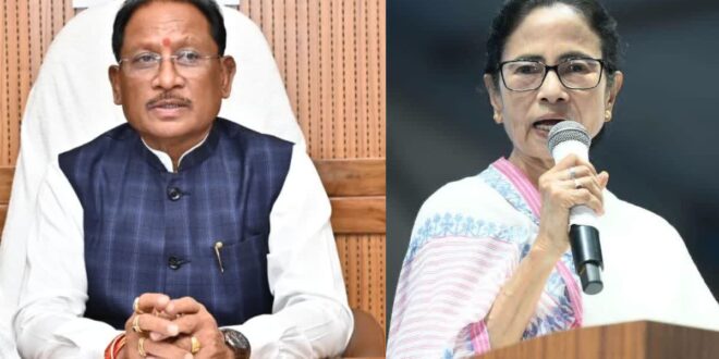 राष्ट्रपति द्रौपदी मुर्मु के अपमान पर मुख्यमंत्री विष्णु देव साय ने लिखा ममता बनर्जी को कड़ा पत्र….