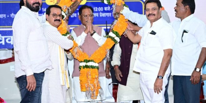 गोधन संरक्षण की दिशा में बड़ा कदम : मुख्यमंत्री विष्णु देव साय ने 11 जिलों में 29 गौधाम का किया शुभारंभ….