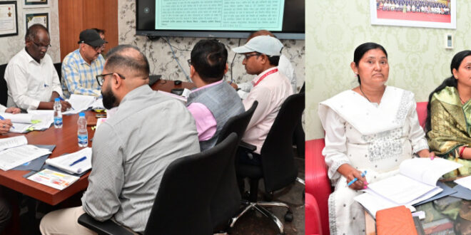 प्रमुख सचिव सोनमणि बोरा की अध्यक्षता में मैनुअल स्केवेंजर्स हेतु राज्य स्तरीय सर्वेक्षण समिति की बैठक संपन्न….