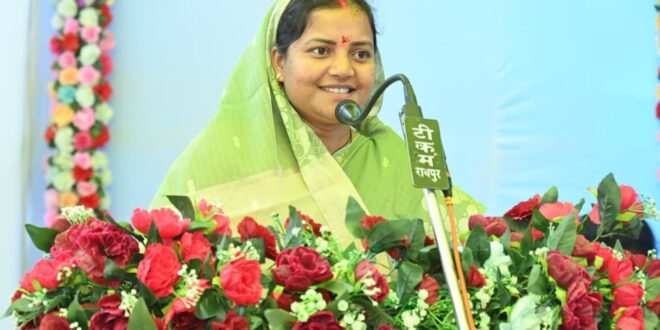 मंत्री श्रीमती लक्ष्मी राजवाड़े के प्रयासों से 30.41 करोड़ रुपए की सड़क परियोजना को मिली प्रशासकीय स्वीकृति…..