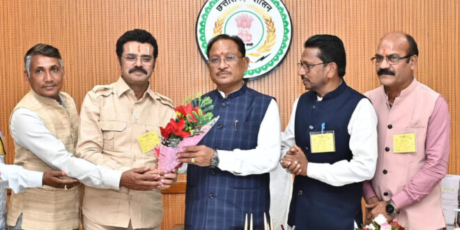 इंद्रावती नदी पर बैराज की स्वीकृति पर जगदलपुर नगर निगम के प्रतिनिधिमंडल ने मुख्यमंत्री का जताया आभार….