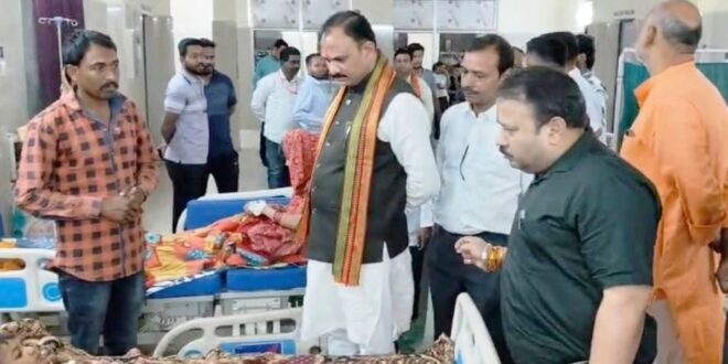 मरीजों की सेहत से समझौता नहीं’ – स्वास्थ्य मंत्री श्याम बिहारी जायसवाल…