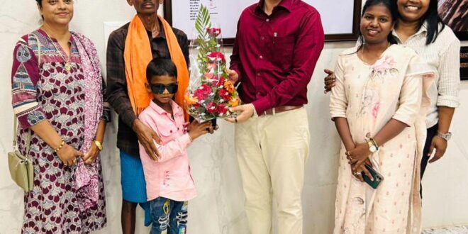 बस्तर के नन्हे ललित की आंखों में लौटी रोशनी: जिला अस्पताल में हुआ जन्मजात मोतियाबिंद का सफल ऑपरेशन….