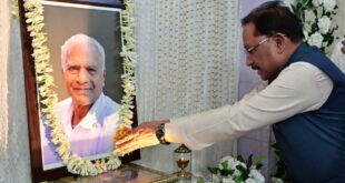 मुख्यमंत्री विष्णुदेव साय ने लोकतंत्र सेनानी स्वर्गीय महावीर प्रसाद जैन को दी श्रद्धांजलि….